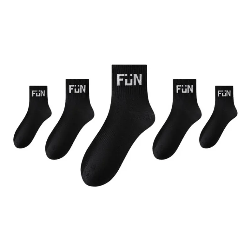 ROBINHOOD Mid Calf Socks Men's 5 Pack-4