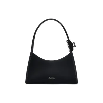 MARC JACOBS Leather Shoulder Bag Regular Women's Black