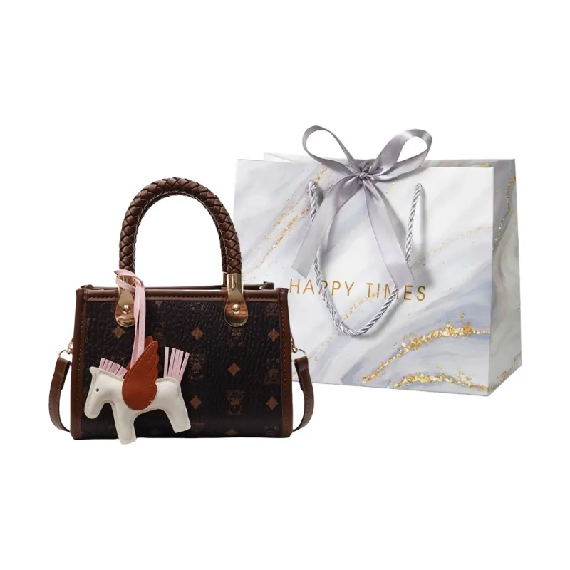 Miss Angel PU Crossbody Handbag Women's Multicolor-11