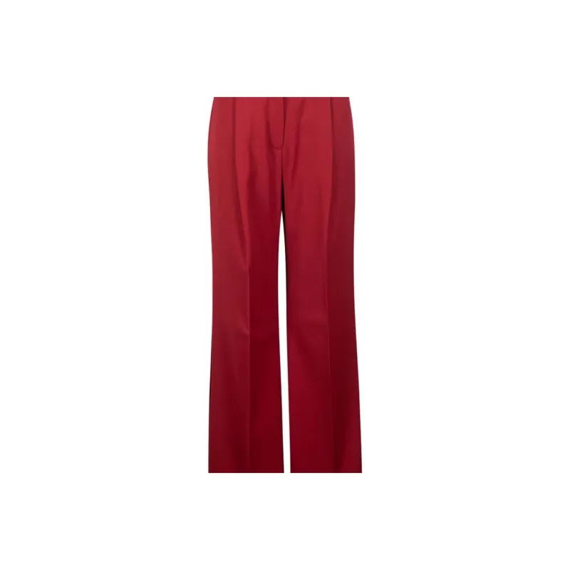 MaxMara Studio High Waisted Straight Leg Trousers-2