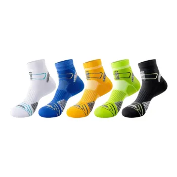 Gentle Welcome Basketball Socks Men's 5 Pack