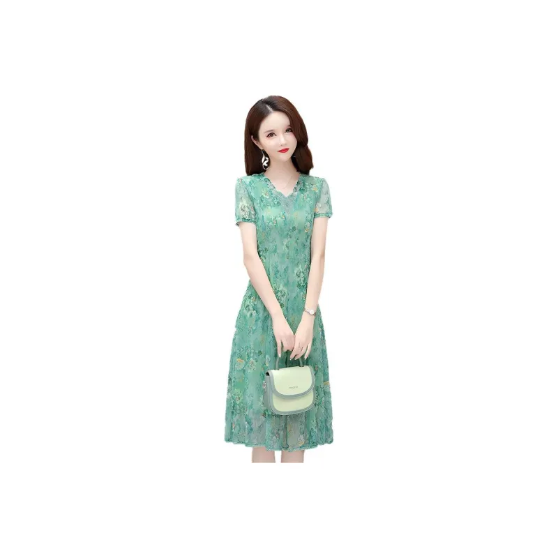 The Temptation Of The Muse Short Sleeved Dress Women's-4