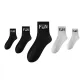 5 Pack (3 Black, 2 Gray)