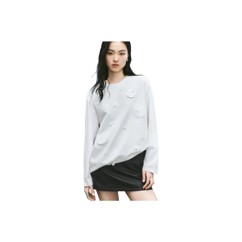 URBAN REVIVO T Shirts Women's White-0