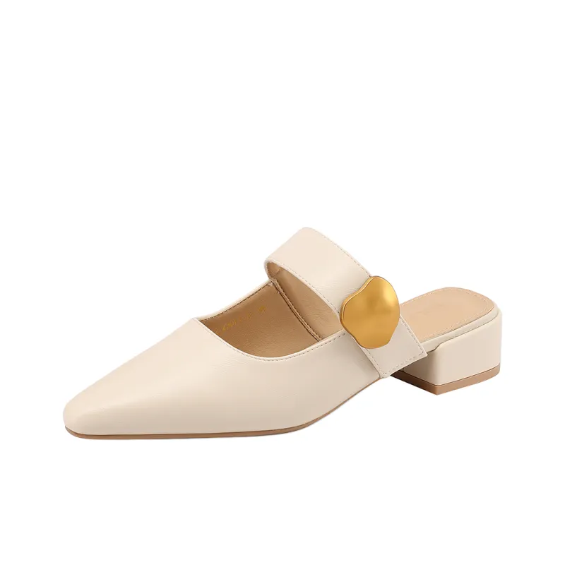 Mulinsen Stitching Abrasion Resistant Slip Resistant Closed Toe Slippers Women's-7