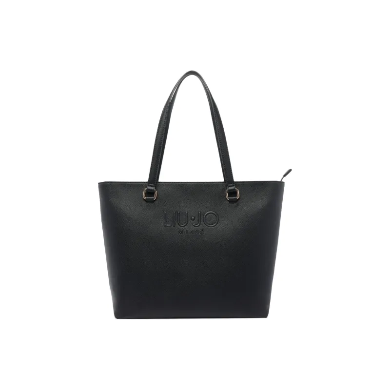 LIU·JO Logo embossed Tote Bag-0