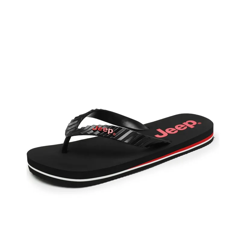 Jeep Odor Resistant Abrasion Resistant Slip Resistant Quick Dry Flip Flops Unisex-6