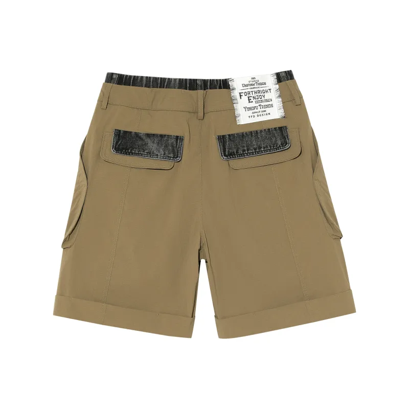 YIMAI Cargo Shorts Loose Fit Men's-1