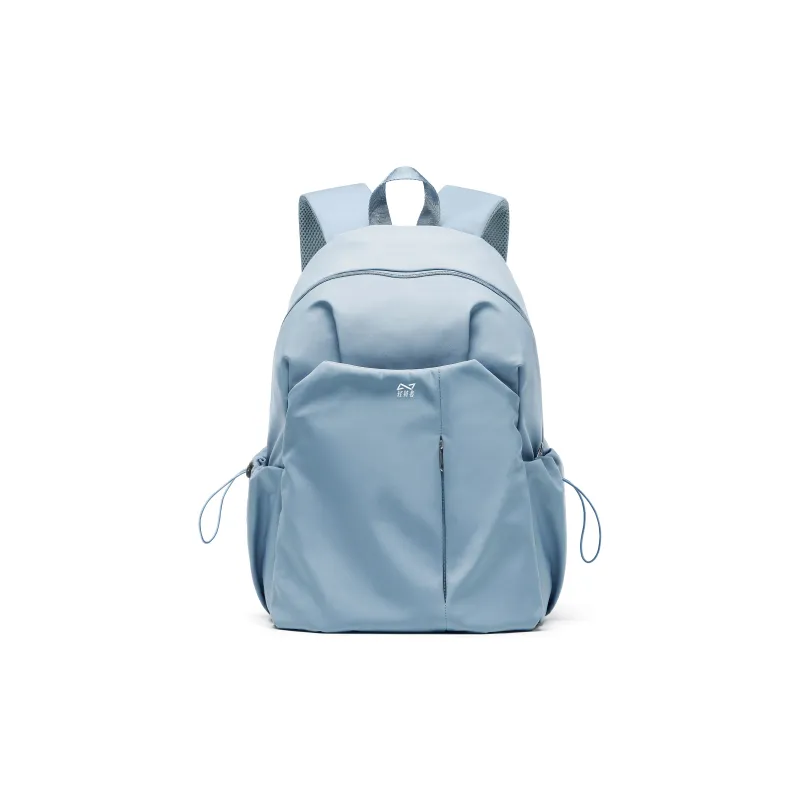 KEYSTREET Fabric Backpack Laptop Backpack Tubas Unisex Black/Ecru/Green/Blue/Burgundy-20