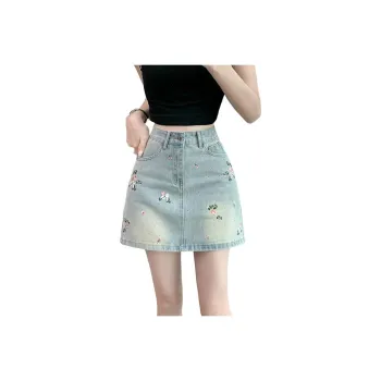 Garbege Denim Short Skirts Women's