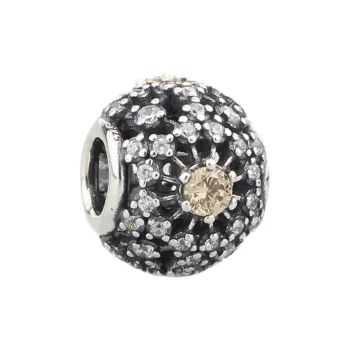 Pandora Zircon 925 Silver Jewelry Accessories Unisex Silver