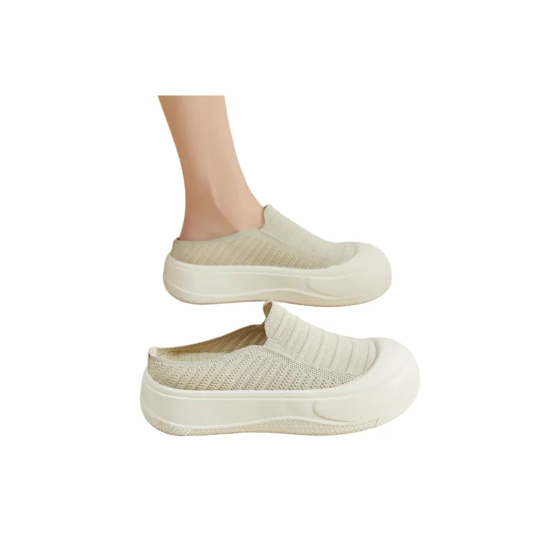 AMICNIEGD Slip Resistant Lightweight Height Increasing Low Top Casual Shoes Women's-3
