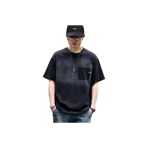 BUYDAUL T Shirts Men Black