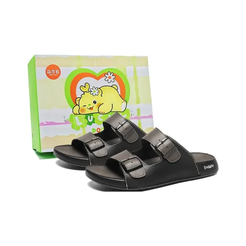 Budding Bear Slide Slippers Men