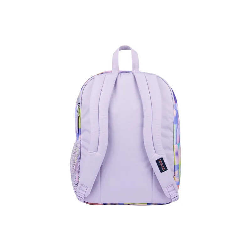 JanSport Polyester Backpack Women's Pink & Blue-4