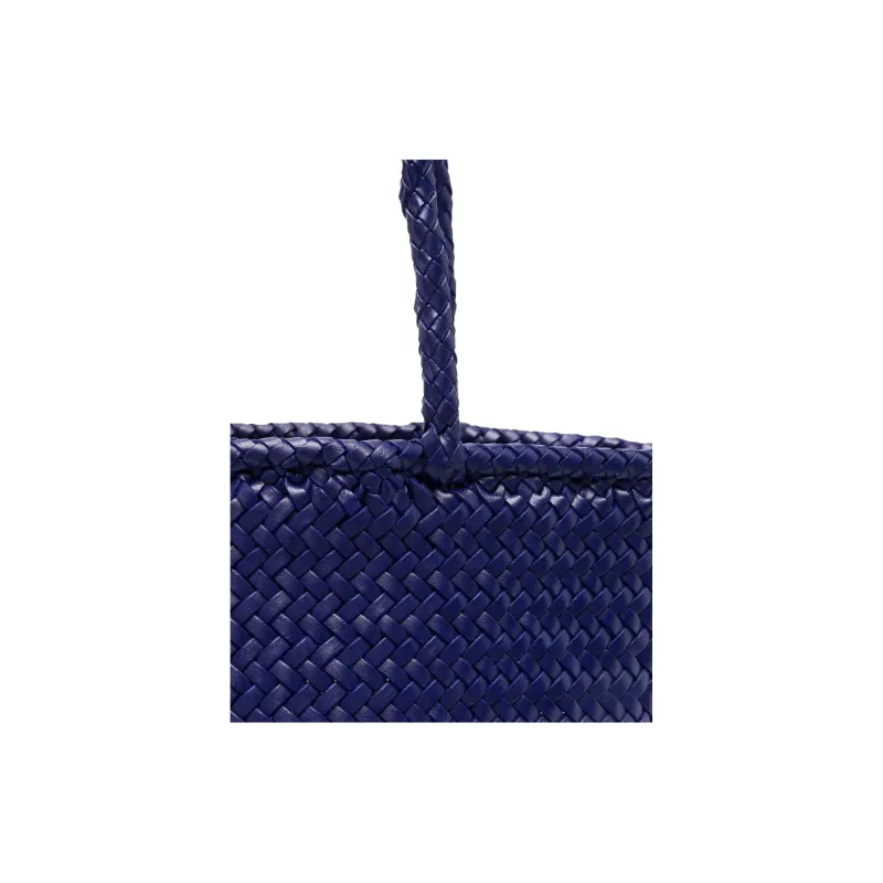 Dragon Diffusion Calfskin Tote Bag, Shopping Bag, Handbag Trumpets Women's Blue Purple-2