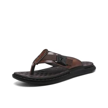 Shiozawa Rubber Sole Stitching Slip Resistant Flip Flops Men's