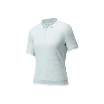 Anta Life Collection Polo Shirt Women's Refreshing Blue