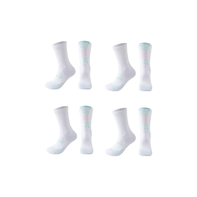 Gentle Welcome Basketball Socks Men's 4 Pack-3