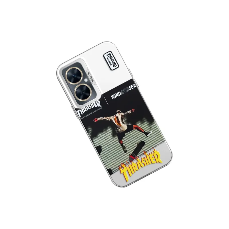 YICAIJIA Matte Material Haircut Boy Y Phone Cases Compatibility With MVMOM 20/30 Trendy And Cool-17