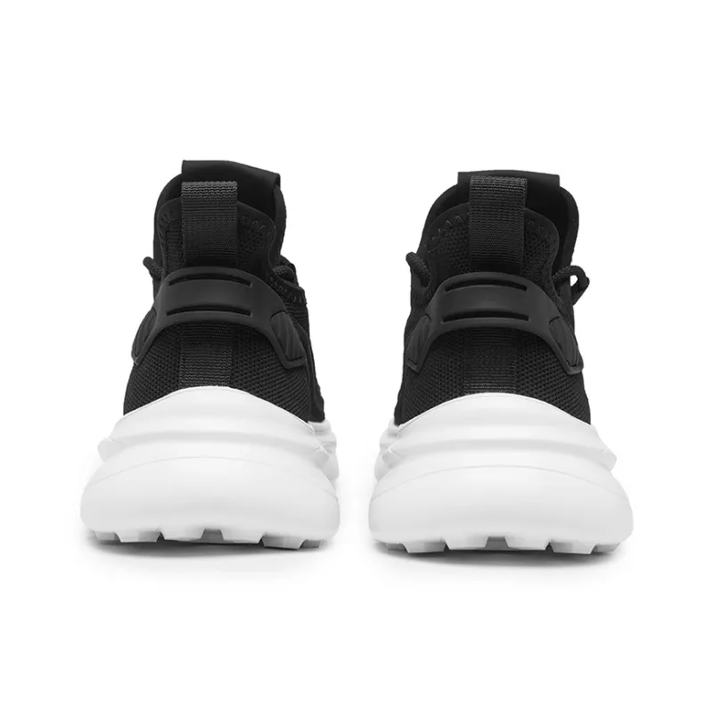 X ZONE Breathable Lightweight Height Increasing Low Top Casual Shoes Unisex-9