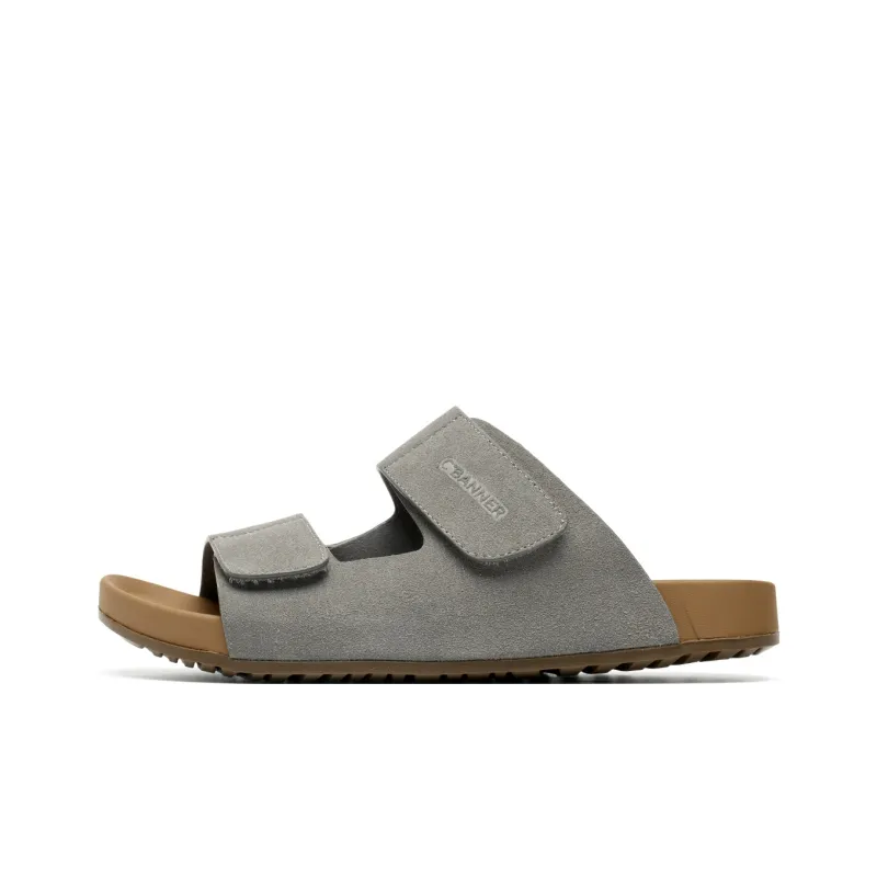 C°BANNER Slip Resistant Slide Slippers Men's Gray-0