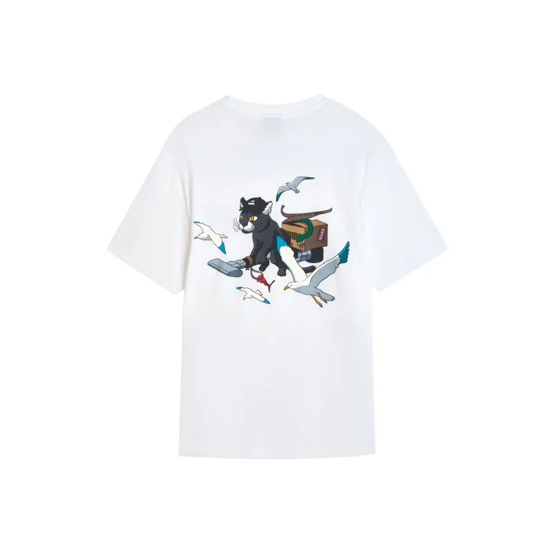 PUMA SS25 SS GF TEE PARO T Shirt Unisex White-1