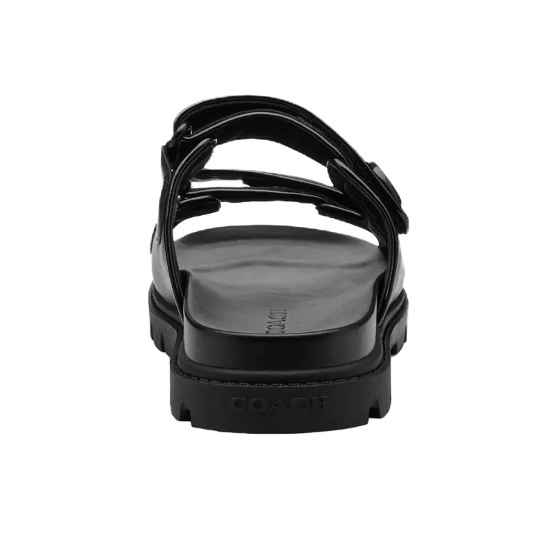 COACH Slide Slippers Women's Black-4
