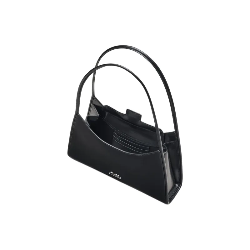 MARC JACOBS Leather Shoulder Bag Regular Women's Black-2