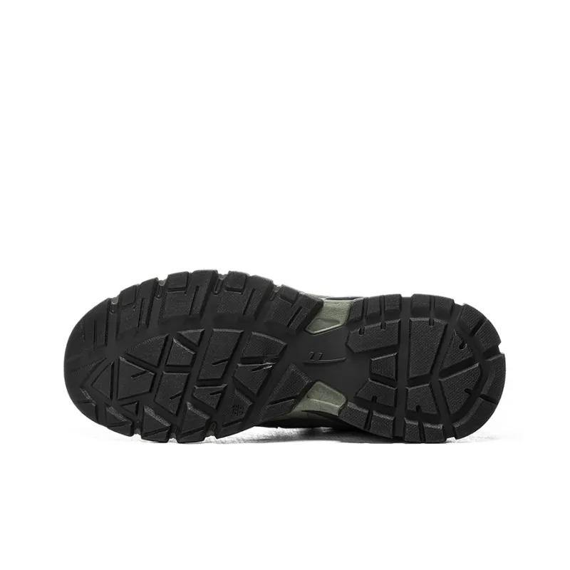 WARRIOR Hiking / Trekking Shoes Men Low Top Army Green-4