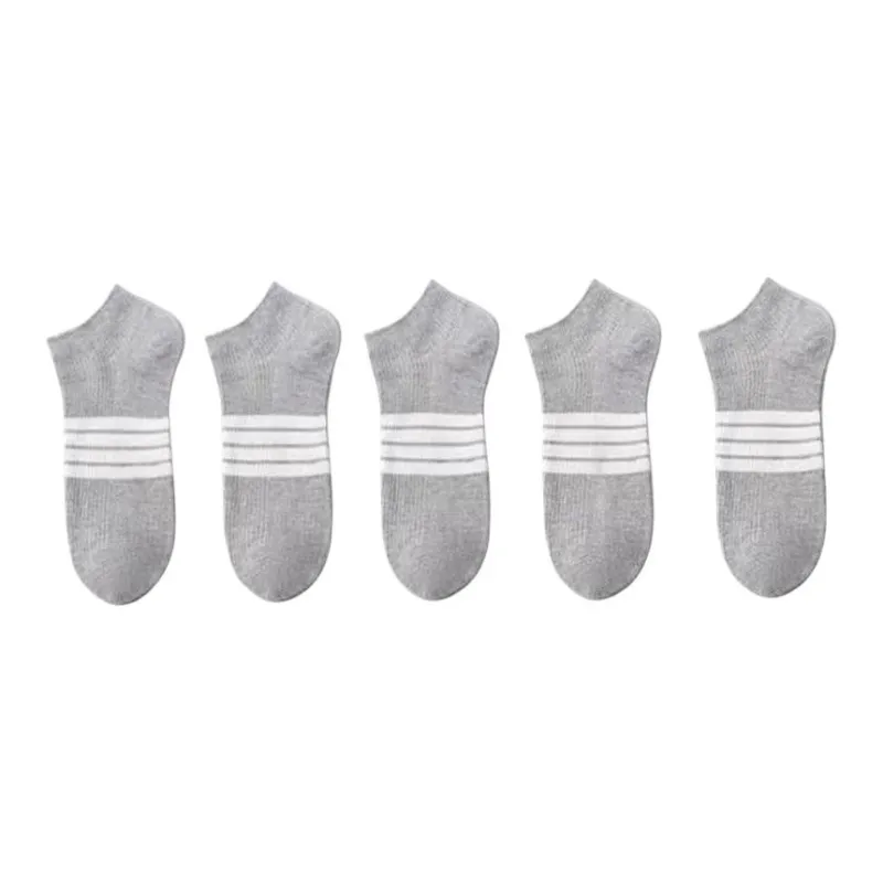 Gentle Welcome No Show Socks Men's 5 Pack-3