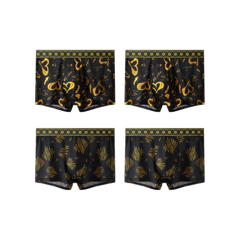 MADALLO Underpants Men's 4 Pack-10