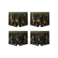 4 Pack[Heart Black Yellow+Heart Black Yellow+Line Black Yellow+Line Black Yellow](Note: The Original Text Appears to Be A Product Description or Title, Likely for A Set of Items in E-Commerce. The Translation Remains The Same As It Is Already in English, but If You'd Like A More Descriptive or Polished Version, It Could Be Adjusted to: "4 Pack[Heart Black Yellow+Heart Black Yellow+Line Black Yellow+Line Black Yellow]" or "4 Pack[Heart Black Yellow+Heart Black Yellow+Line Black Yellow+Line Black Yellow]". If You Have Any Specific Preferences or Additional