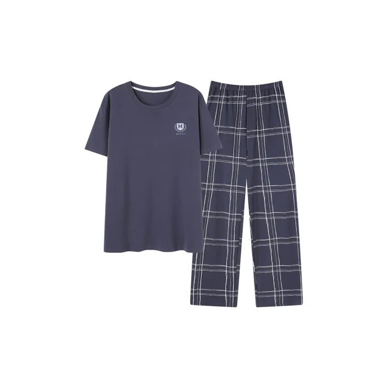 Gentle Welcome Pajama Set Men's Clothing Sets-0