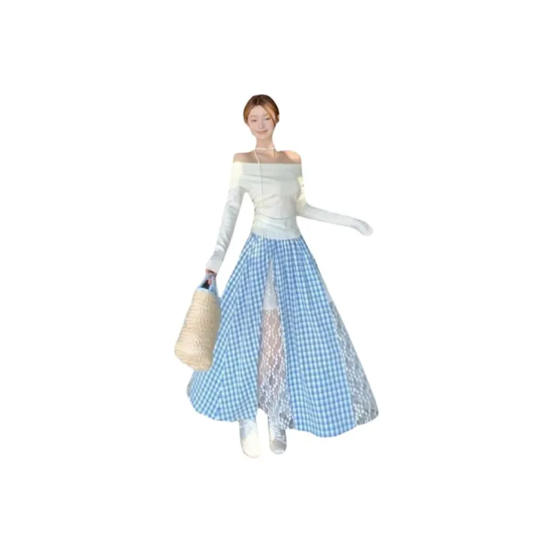 Dior Beauty Casual Long Skirt Women's-0