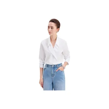 NAVIGARE Shirts Women's 0020 Glacier White