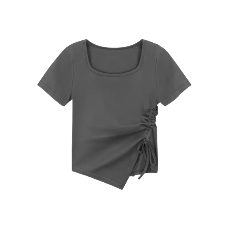 Cotton Gene Crop Tops Women's-2