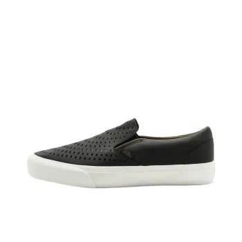 Vans CLASSIC SLIP ON Slip Resistant And Breathable Low Top Skateboard Shoes Unisex Black