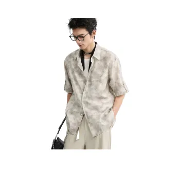 EARL JOEL Shirts Men Morning Mist
