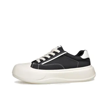 PT'SON Anti Slip Wear Resistant Low Top Canvas Shoes Men's Black