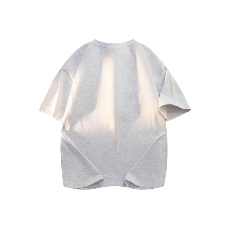 CHOUCHOUS Drop Shoulder Sleeve T Shirt Women's-15