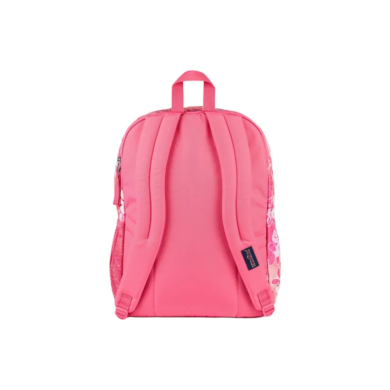 JanSport Polyester Backpack Women's Pink & White-4