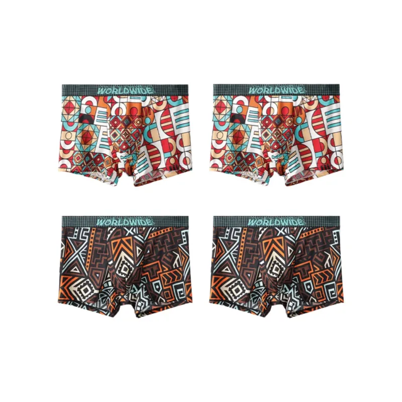 PLANDOO Underpants Men's 4 Pack-0