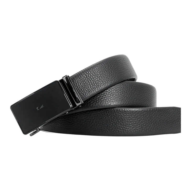 LESS IS MORE Cow Leather Belts Men's Width 3.5CM-1