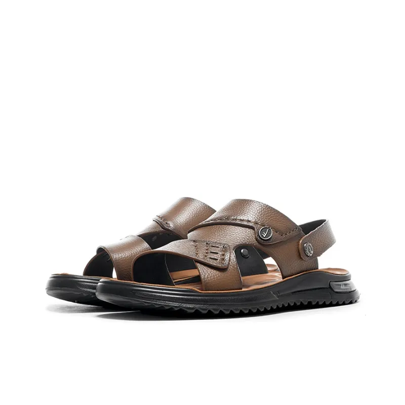 Warrior Beach Sandals Men's Khaki-1