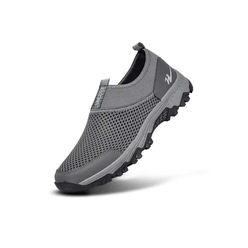 Binary Wear resistant, Lightweight, Breathable, And Non slip. Low Top Outdoor Shoes Men's Gray-2