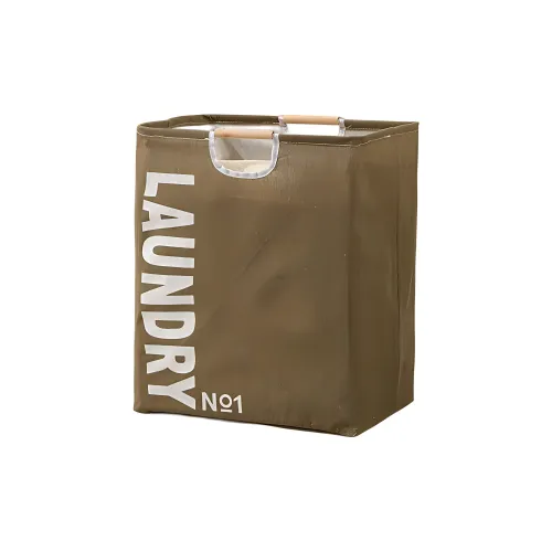 Yan Family Home Foldable Fabric Waterproof Basket For Bathroom And Laundry