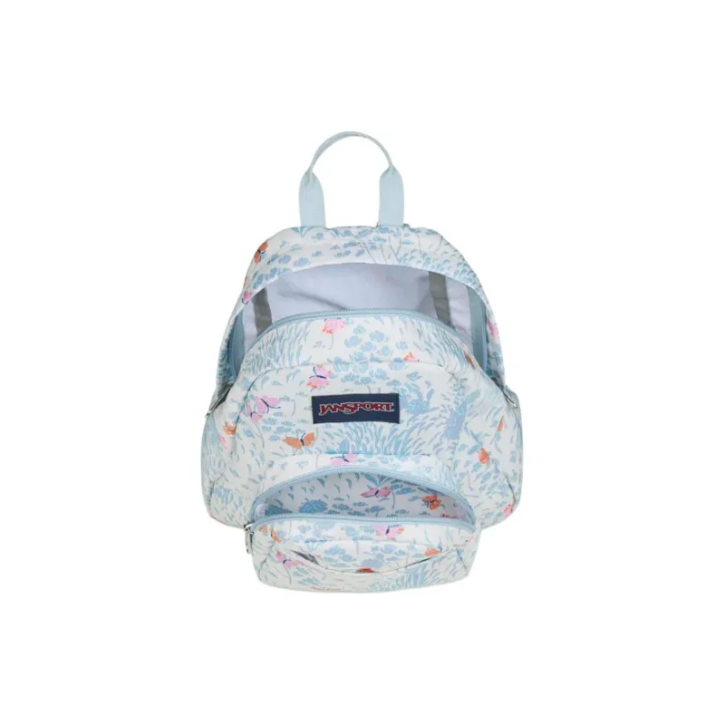 JanSport Zip Closure Backpack Mini Women's Light Blue-4