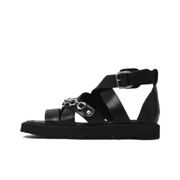 CAMEIDO Roman Sandals Women's Black