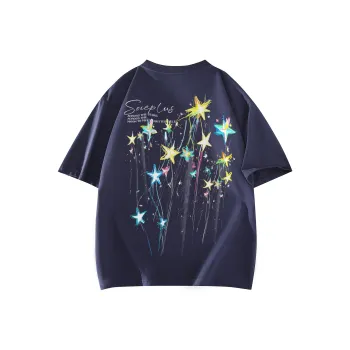SOIE T Shirts Unisex Navy Blue